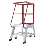 Platform ladder | 6 steps, height: 1692 mm